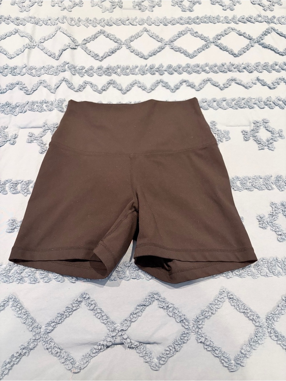 High-Waist Black Women’s Active Shorts